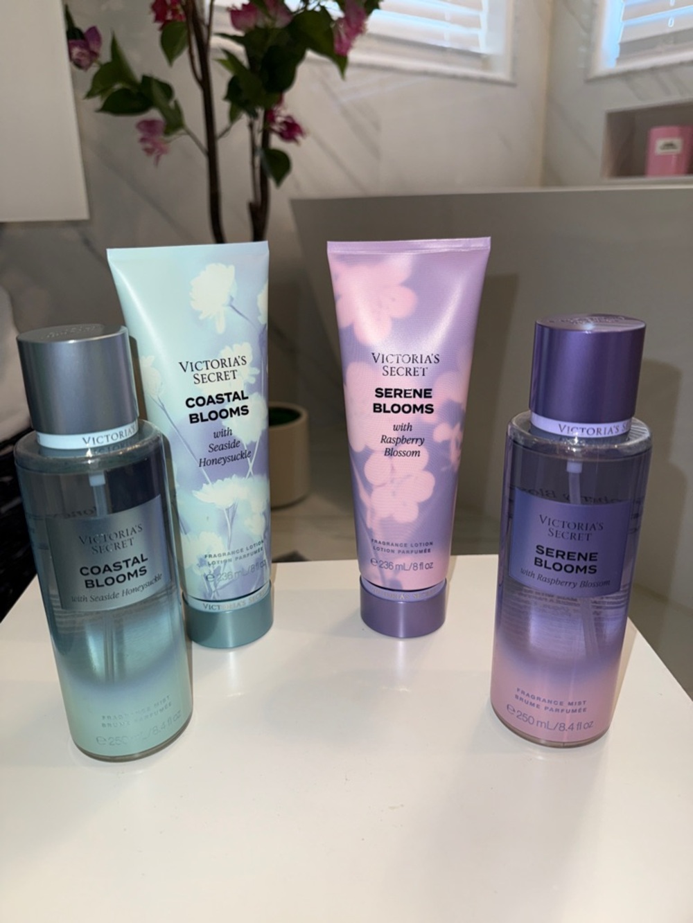 Victoria's Secret Coastal Blooms & Serene Blooms Body Set - Mint & Lavender